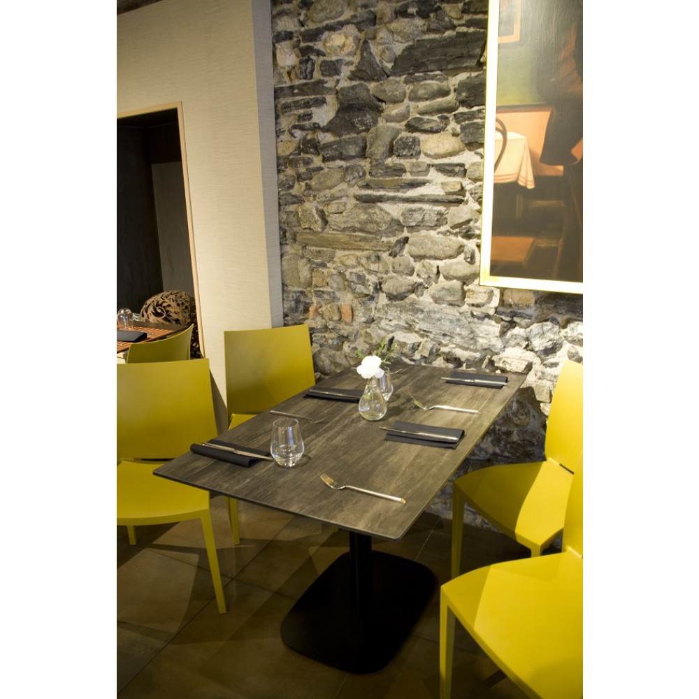Plateau de table de bar restaurant Compactop en stratifié compact HPL (starif -> Plateau De Table Occasion Lave Plateau de table de bar restaurant Compactop en stratifié compact HPL (starif -> Plateau De Table Occasion Lave