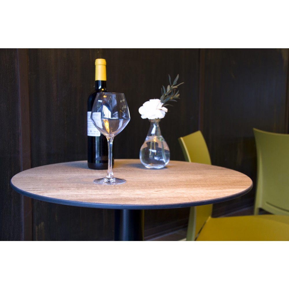 Plateau de table de bar restaurant Compactop en stratifié compact HPL