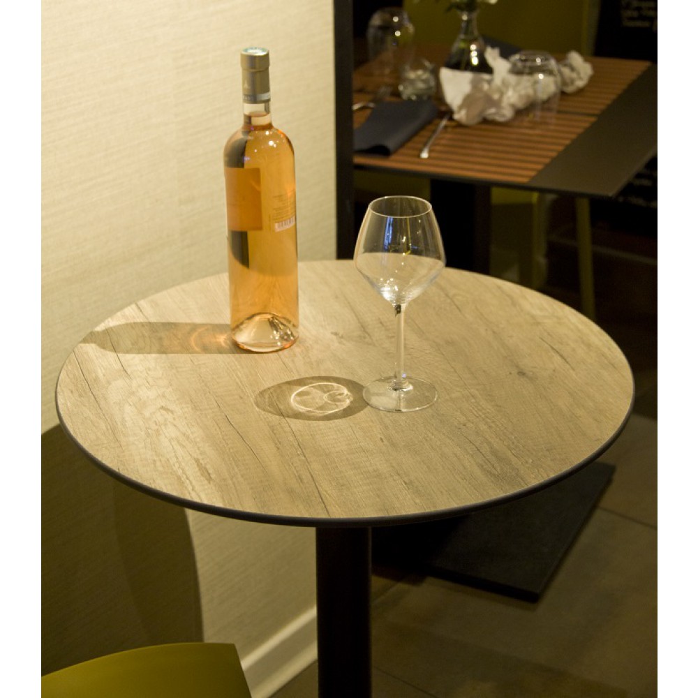 Plateau de table de bar restaurant Compactop en stratifié compact HPL